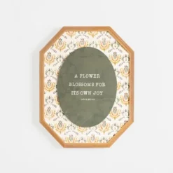Kirkland's Home A Flower Blossoms Floral Wall Plaque- Wall Quotes & Signs