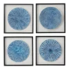 Kirkland's Home Abstract Coastal 4-Pc. Framed Print Set- Wall Plaques