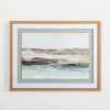 Kirkland's Home Abstract Desert Blues Framed Art Print- Framed Art