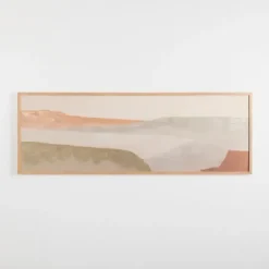 Kirkland's Home Abstract Desert Framed Art Print- Framed Art