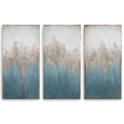 Kirkland's Home Abstract 3-Pc. Giclee Canvas Art Print Set- Canvas Art