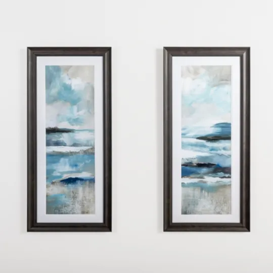 Kirkland's Home Abstract Seascape Ii Framed Art Print- Framed Art