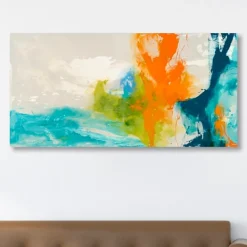 Kirkland's Home Abstract Tidal I Giclee Canvas Art Print- Canvas Art