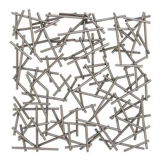 Kirkland's Home Abstract Tubes Spill Wall Plaque- Wall Plaques
