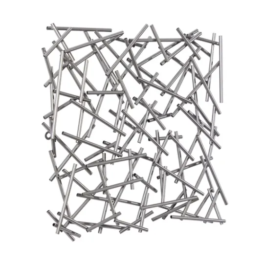 Kirkland's Home Abstract Tubes Spill Wall Plaque- Wall Plaques
