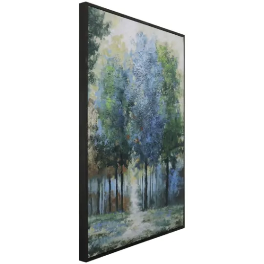 Kirkland's Home Afternoon Light Forest Framed Art Print- Framed Art
