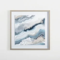 Kirkland's Home Agate Waves Framed Art Print- Framed Art