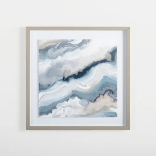 Kirkland's Home Agate Waves Framed Art Print- Framed Art