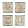 Kirkland's Home Aged Brass Fleur-De-Lis 4-Pc. Panel Wall Art- Wall Plaques