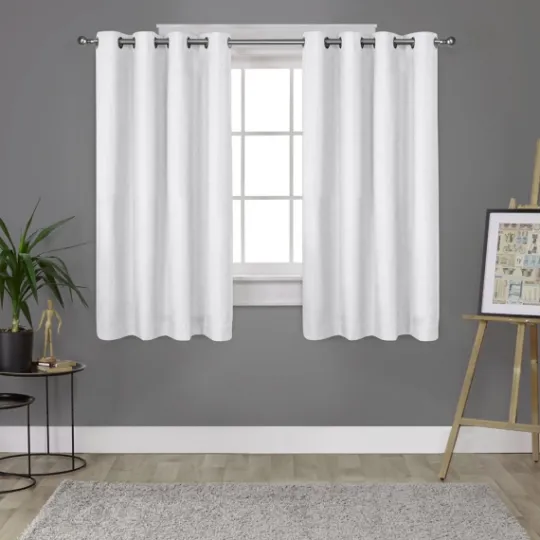 Kirkland's Home Alabaster Blackout 2-Pc. Curtain Panel Set, 63 In.- Curtains & Drapes
