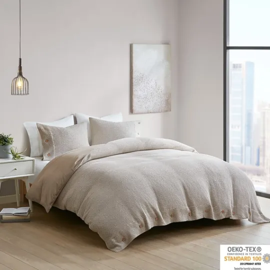 Kirkland's Home Alaya 4-Pc. Full/Queen Waffle Duvet Set- Duvets