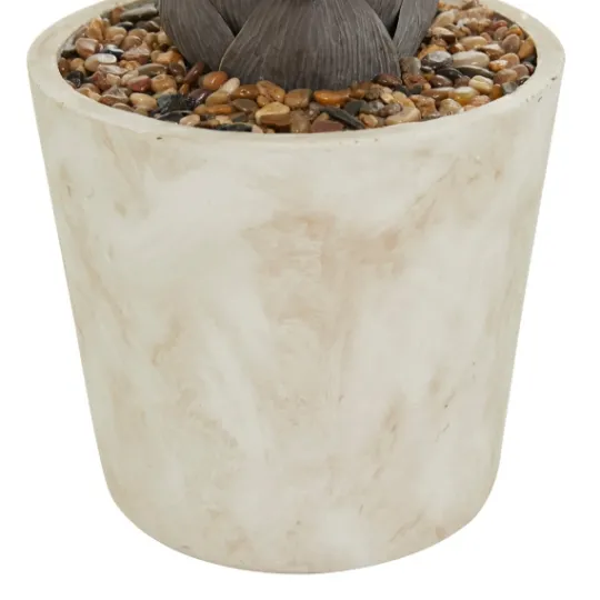 Kirkland's Home Aloe Barbadensis In Pebble Planter- Arrangements & Greenery
