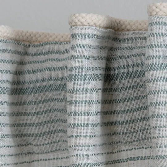 Kirkland's Home Aloe Plaid Pleated Single Curtain Panel, 84 In.- Curtains & Drapes