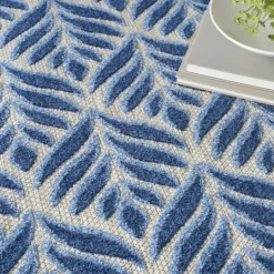 Kirkland's Home Aloha Botanical Indoor/Outdoor Rug, 5X7- Outdoor Rugs