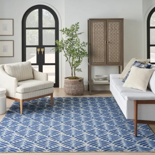 Kirkland's Home Aloha Botanical Indoor/Outdoor Rug, 5X7- Outdoor Rugs
