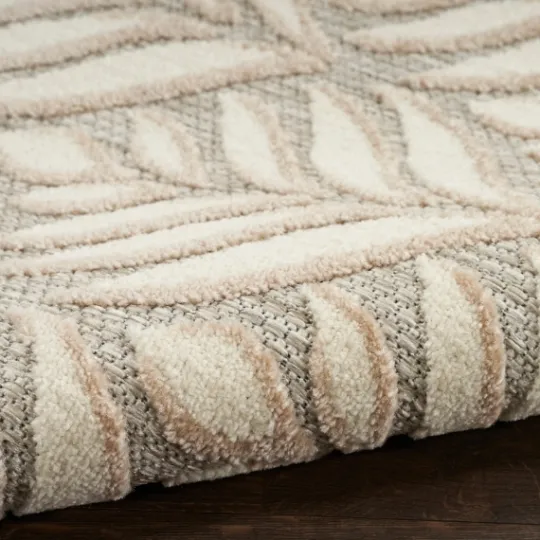 Kirkland's Home Aloha Ivory Botanical Indoor/Outdoor Area Rug, 5X7- Outdoor Rugs