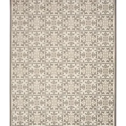 Kirkland's Home Aloha Ivory Geometric Indoor/Outdoor Rug, 7X10- Outdoor Rugs