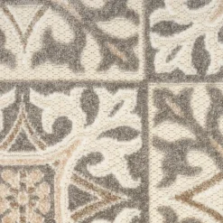 Kirkland's Home Aloha Ivory Geometric Indoor/Outdoor Rug, 7X10- Outdoor Rugs