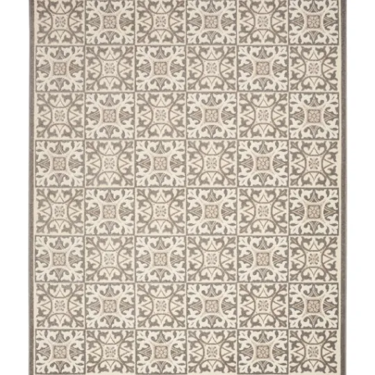 Kirkland's Home Aloha Ivory Geometric Indoor/Outdoor Area Rug, 3X5- Outdoor Rugs