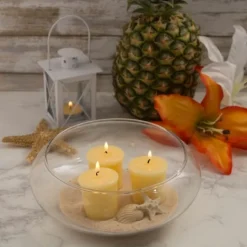 Kirkland's Home Aloha Pineapple Votive Candles, Set Of 8- Candles