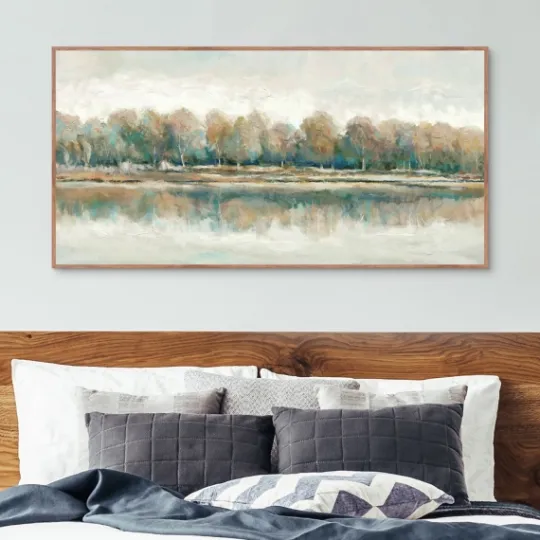 Kirkland's Home Along The Way I Framed Canvas Art- Framed Art