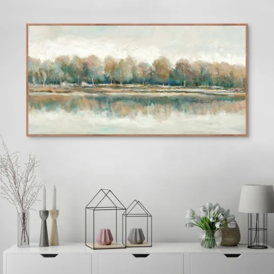 Kirkland's Home Along The Way I Framed Canvas Art- Framed Art