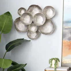 Kirkland's Home Aluminum Clustered Bowls Wall Plaque- Wall Plaques