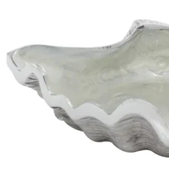 Kirkland's Home Aluminum Seashell Bowl- Decorative Bowls & Jars