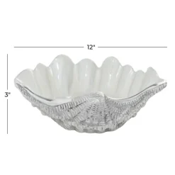 Kirkland's Home Aluminum Seashell Bowl- Decorative Bowls & Jars