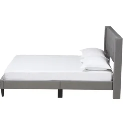 Kirkland's Home Amala Button Tufted Queen Bed Frame- Beds & Headboards