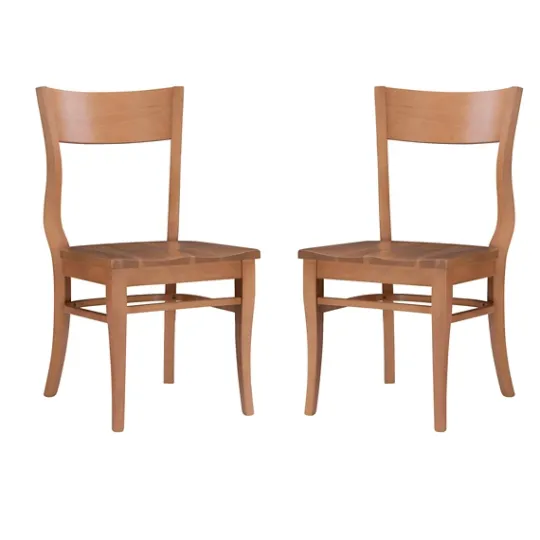Kirkland's Home Amber Wave Frame Dining Chairs, Set Of 2- Dining Chairs