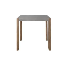 Kirkland's Home Amber Wood And Faux Concrete Dining Table- Dining Tables