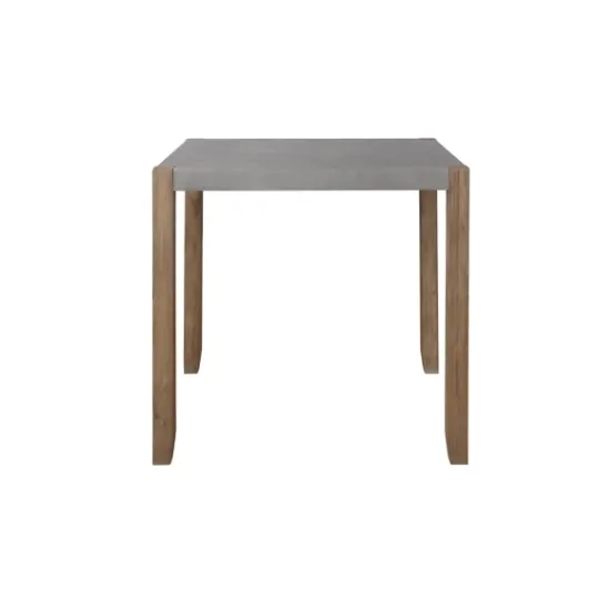 Kirkland's Home Amber Wood And Faux Concrete Dining Table- Dining Tables