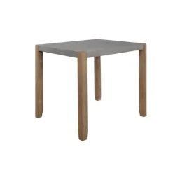 Kirkland's Home Amber Wood And Faux Concrete Dining Table- Dining Tables
