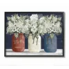 Kirkland's Home Americana Floral Bouquets Framed Art Print- Framed Art