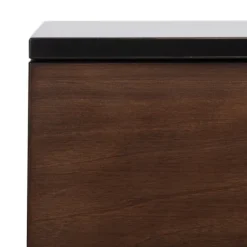 Kirkland's Home And Black 2-Drawer Nightstand- Nightstands