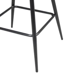 Kirkland's Home And Black Metal Swivel Counter Stool- Bar Stools & Counter Height Stools