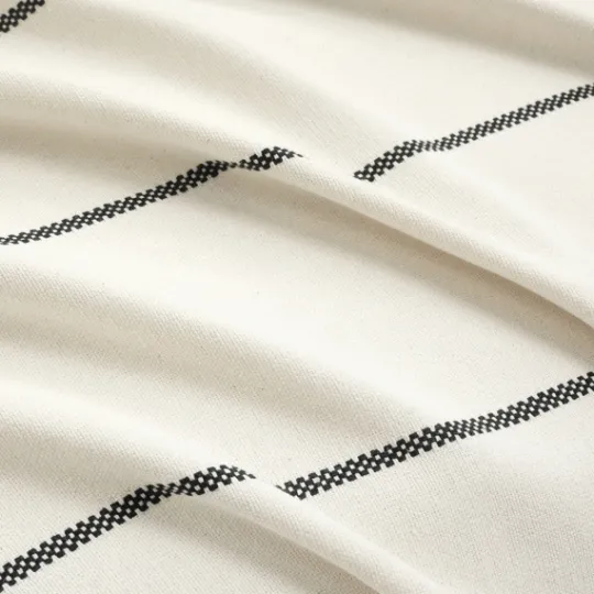 Kirkland's Home And Black Striped King Coverlet- Bedspreads & Coverlets