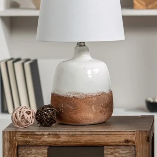 Kirkland's Home And Bronze Ceramic Table Lamp- Table Lamps