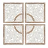 Kirkland's Home And Brown 4-Pc. Medallion Plaque- Wall Plaques