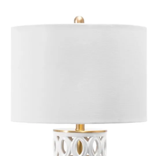 Kirkland's Home And Gold Cut-Out Ovals Table Lamp- Table Lamps
