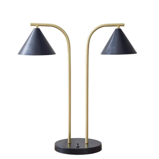Kirkland's Home And Gold Double Shade Table Lamp- Table Lamps