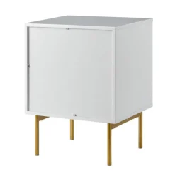 Kirkland's Home And Gold Wave Nightstand- Nightstands