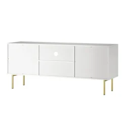 Kirkland's Home And Gold Wave Tv Stand- Tv Stands & Media Consoles