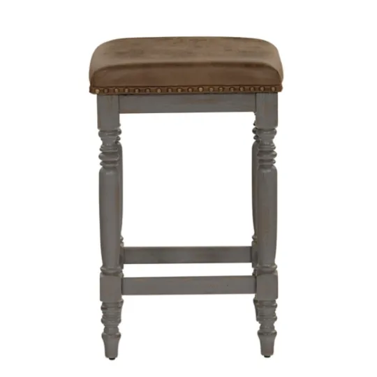 Kirkland's Home And Gray Counter Stools, Set Of 2- Bar Stools & Counter Height Stools