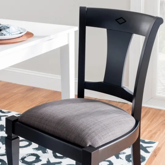 Kirkland's Home And Gray Linen Dining Chairs, Set Of 2- Dining Chairs