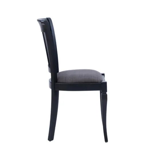 Kirkland's Home And Gray Linen Dining Chairs, Set Of 2- Dining Chairs