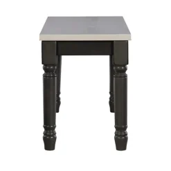 Kirkland's Home And Gray Wood Two Tone Dining Bench- Dining Chairs