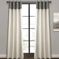 Kirkland's Home And Ivory Millie Curtain Panel Set, 84 In.- Curtains & Drapes