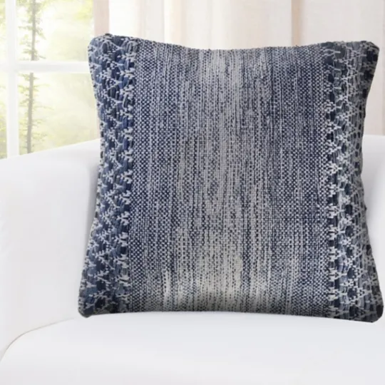 Kirkland's Home And Ivory Textured Wavy Accent Pillow- Pillows